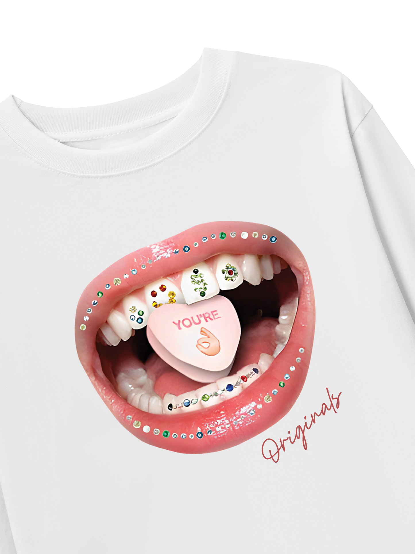 Áo Thun Dài Tay Diamond Grills Pills