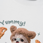 Áo Thun Relaxed Fit Cute Dog Yummy Cookie