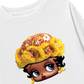 Áo Thun Dài Tay Flower Sun Knit Hat Cartoon Head