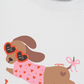 Áo Thun Relaxed Fit Animal Mood I Woof You
