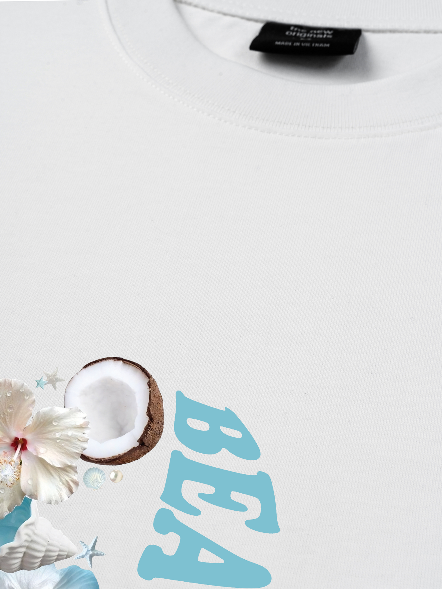 Áo Thun Relaxed Fit Summer Vibes Beach