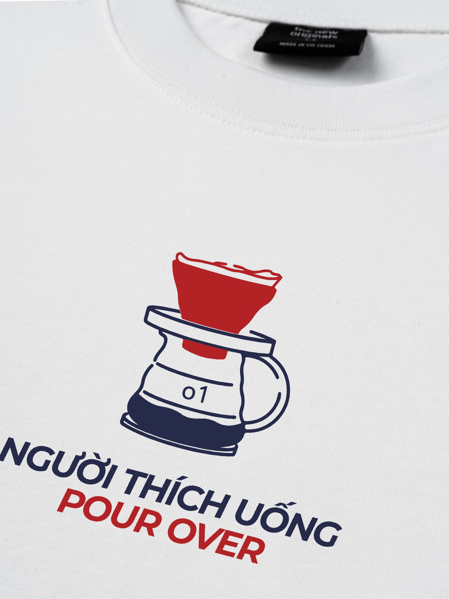 Áo Thun Relaxed Fit Người Thích Uống Pour Over