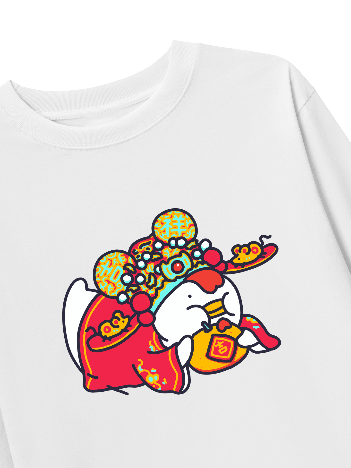 Áo Thun Dài Tay Fortune Duck