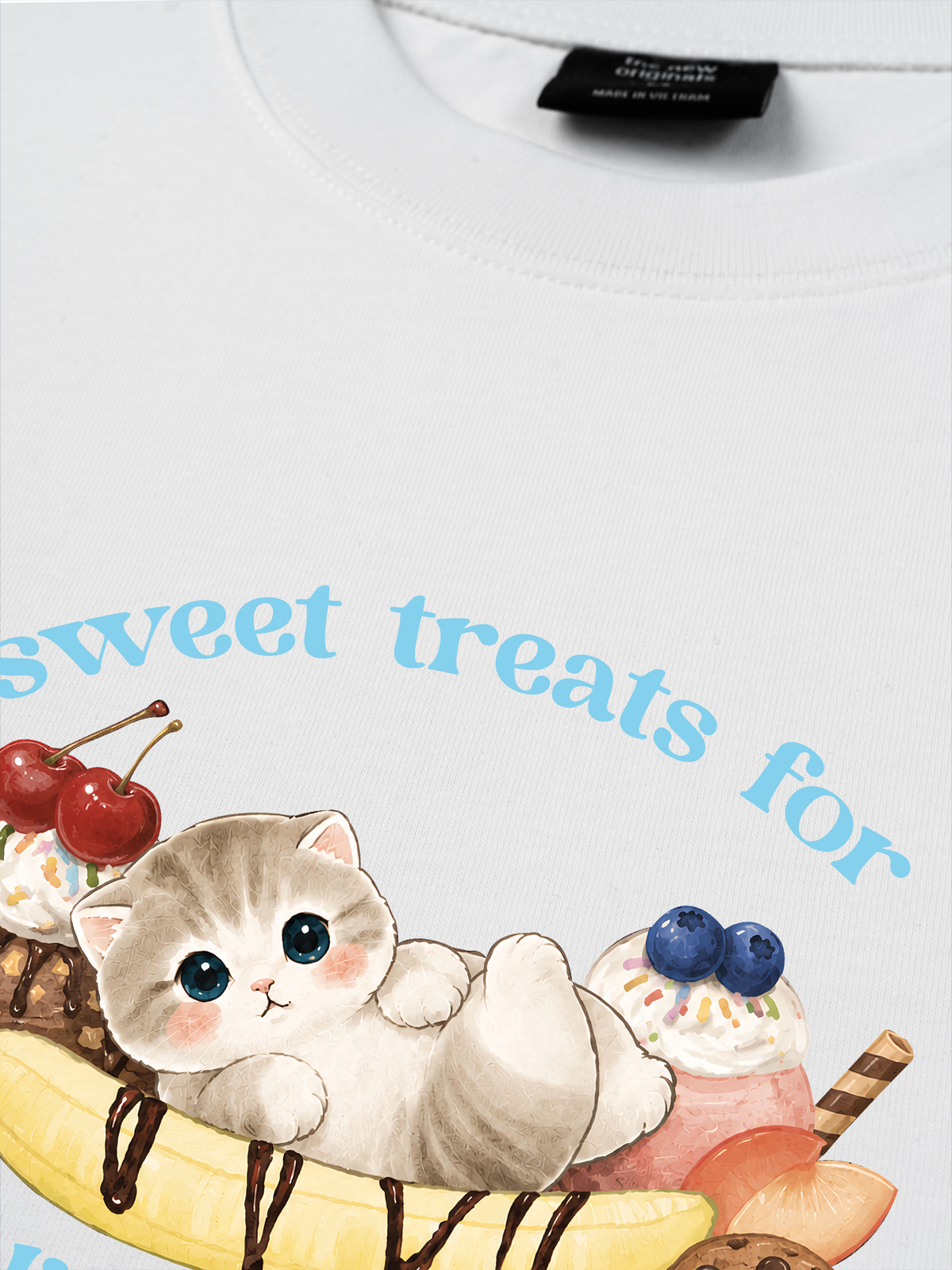 Áo Thun Relaxed Fit Sweet Streat For Little Paws