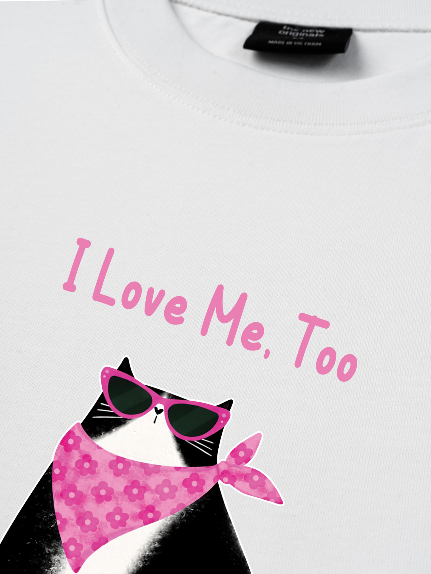 Áo Thun Relaxed Fit Animal Mood I Love Me, Too