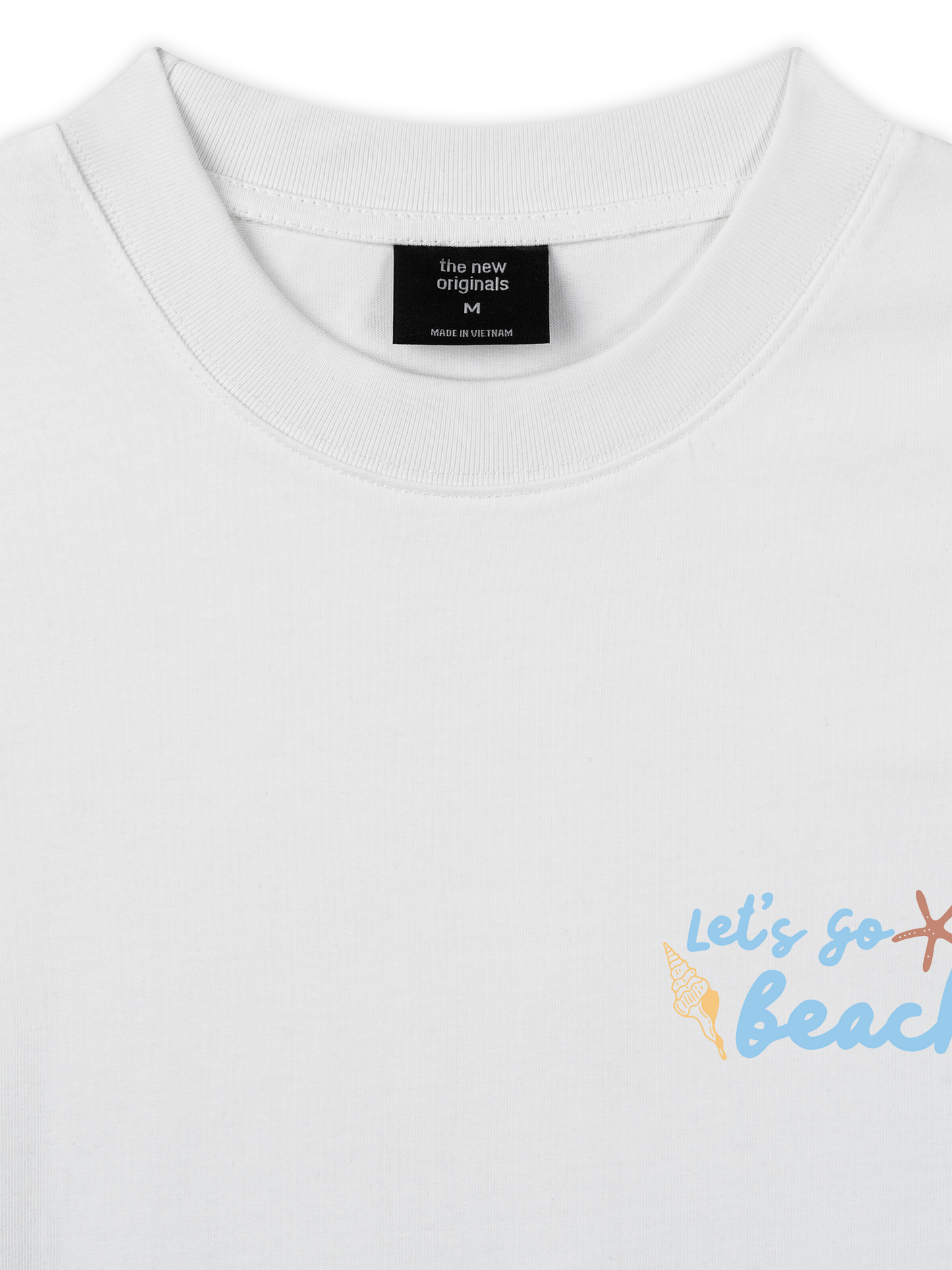 Áo Thun Relaxed Fit Let's Go Beach