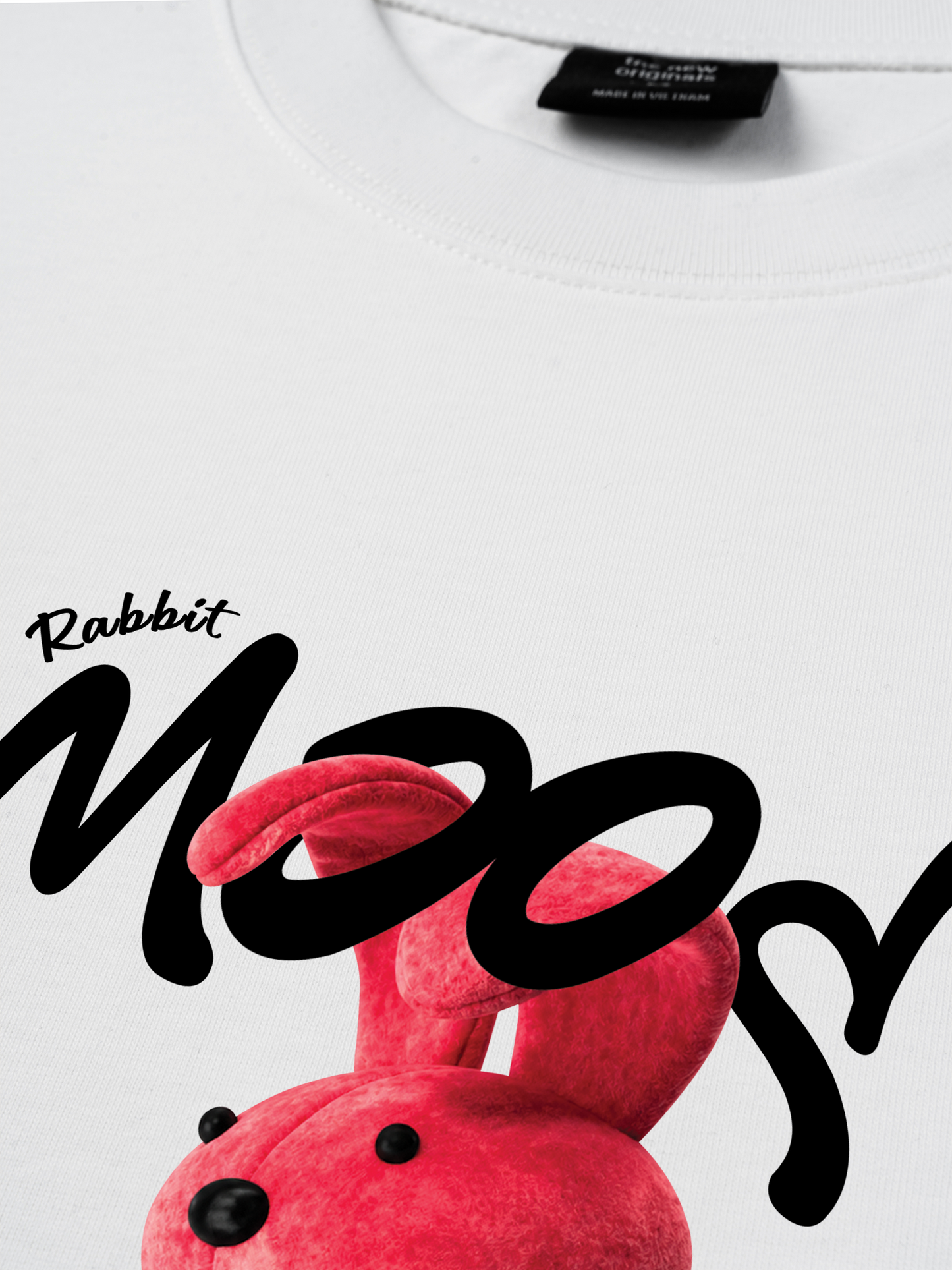 Áo Thun Relaxed Fit Rabbit Mood