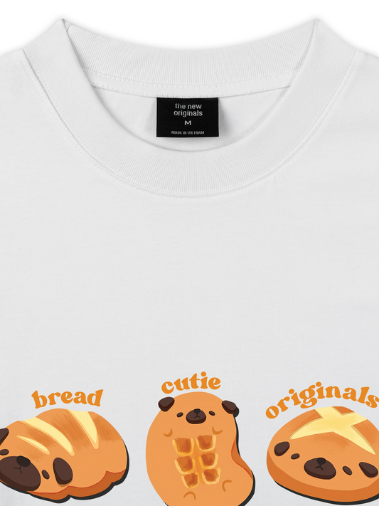 Áo Thun Relaxed Fit Sweet Pastry Cutie Bread