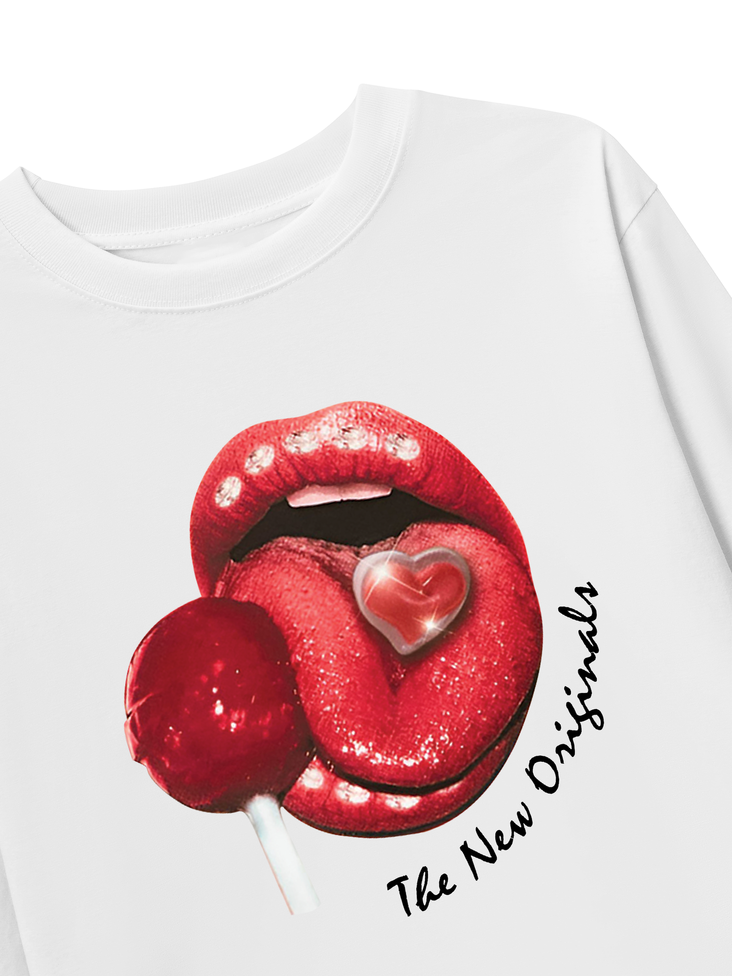 Áo Thun Dài Tay Lips Lollipop
