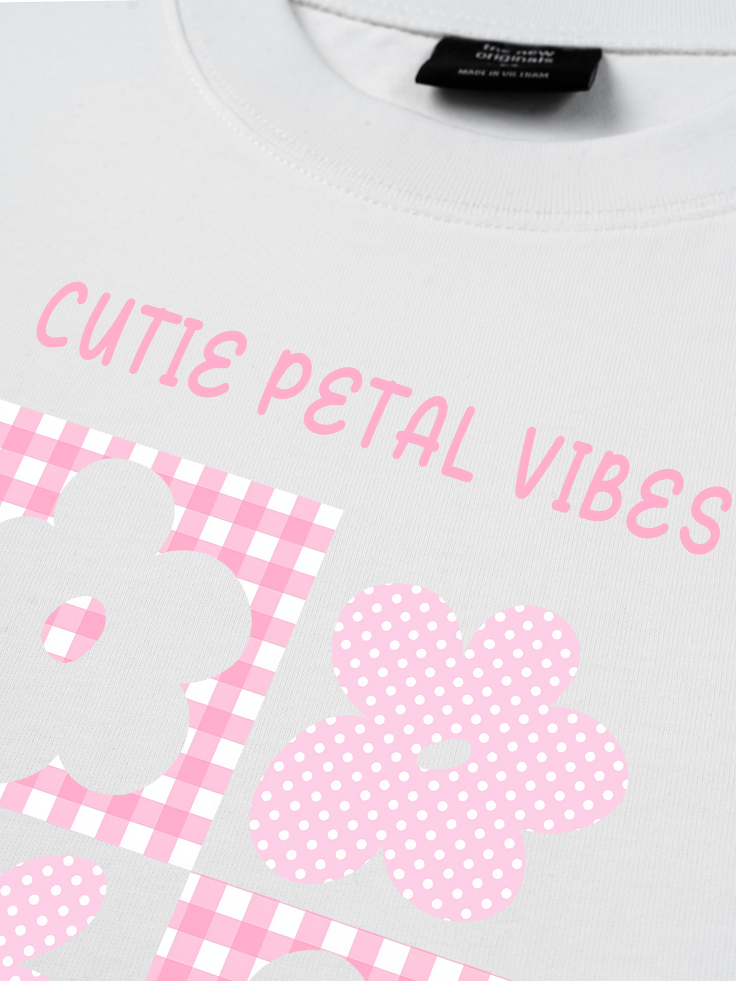 Áo Thun Relaxed Fit Daily Cuties Cutie Petal Vibes