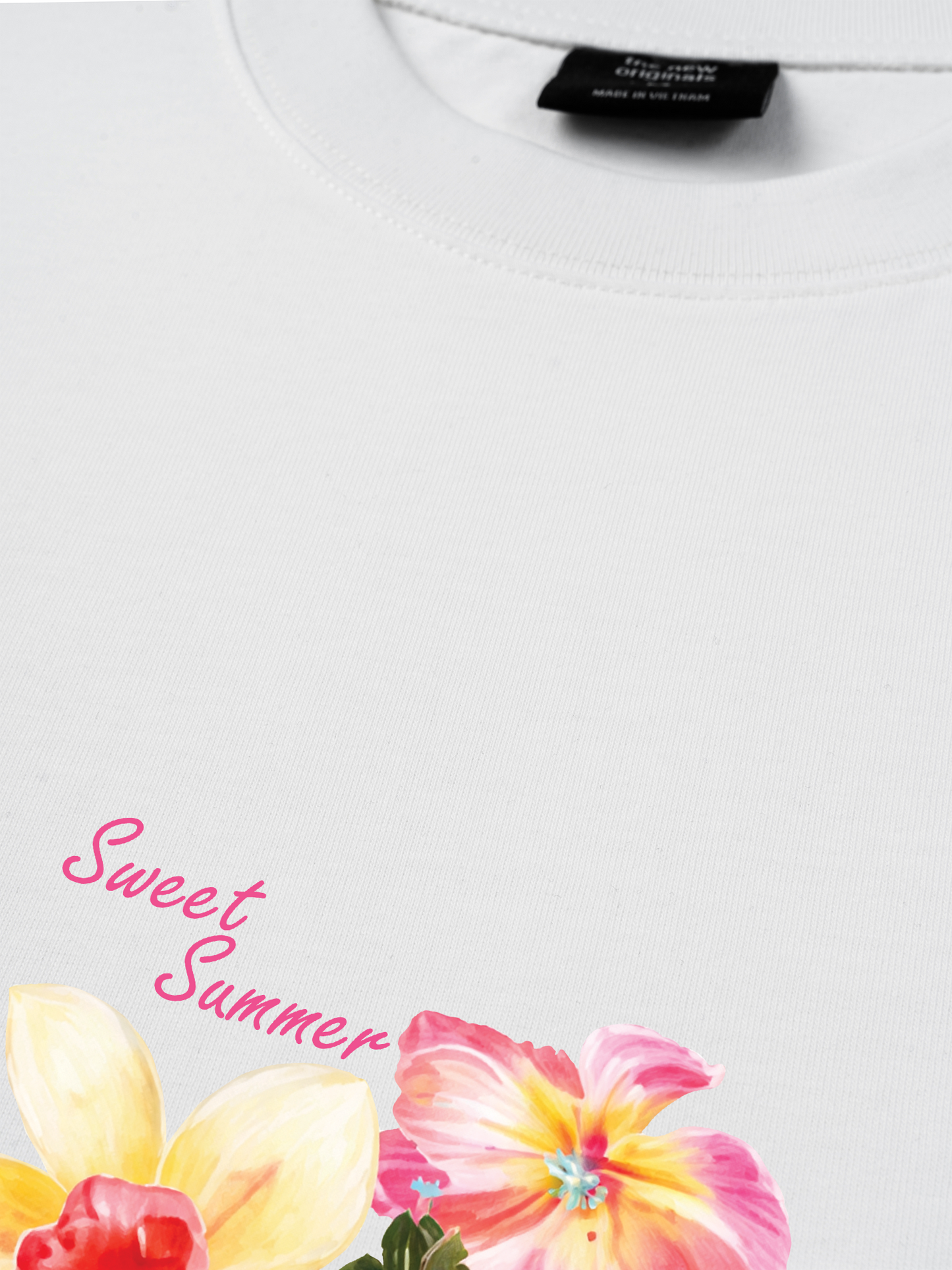 Áo Thun Relaxed Fit Summer Vibes Sweet Summer