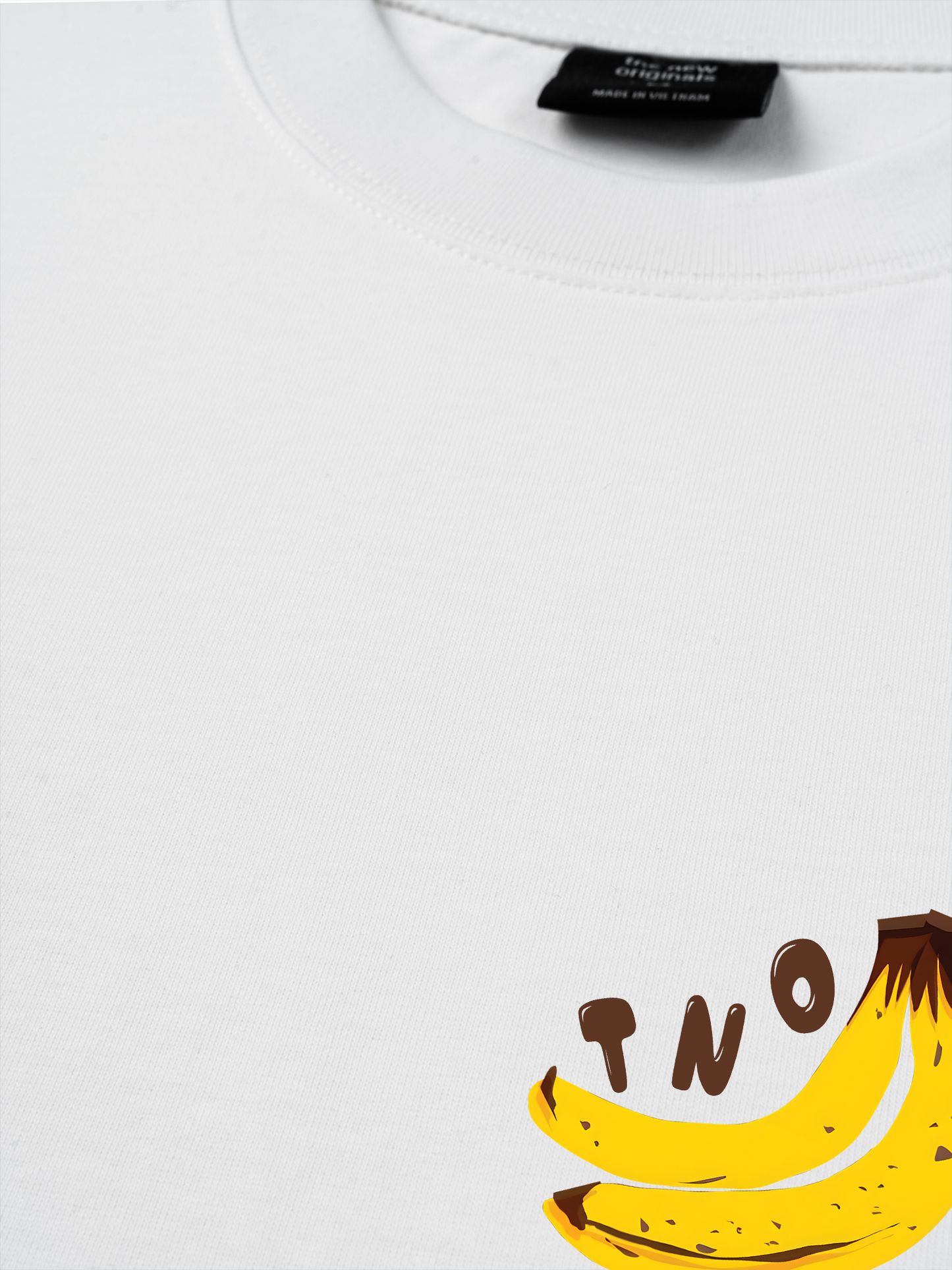 Áo Thun Relaxed Fit Summer Vibes Banana Chocolate