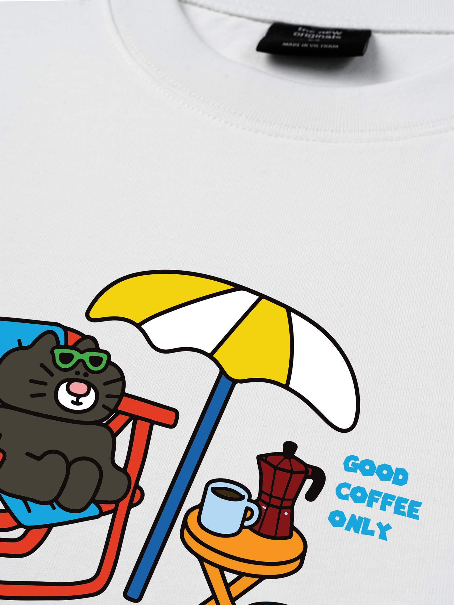 Áo Thun Relaxed Fit Good Coffee Only