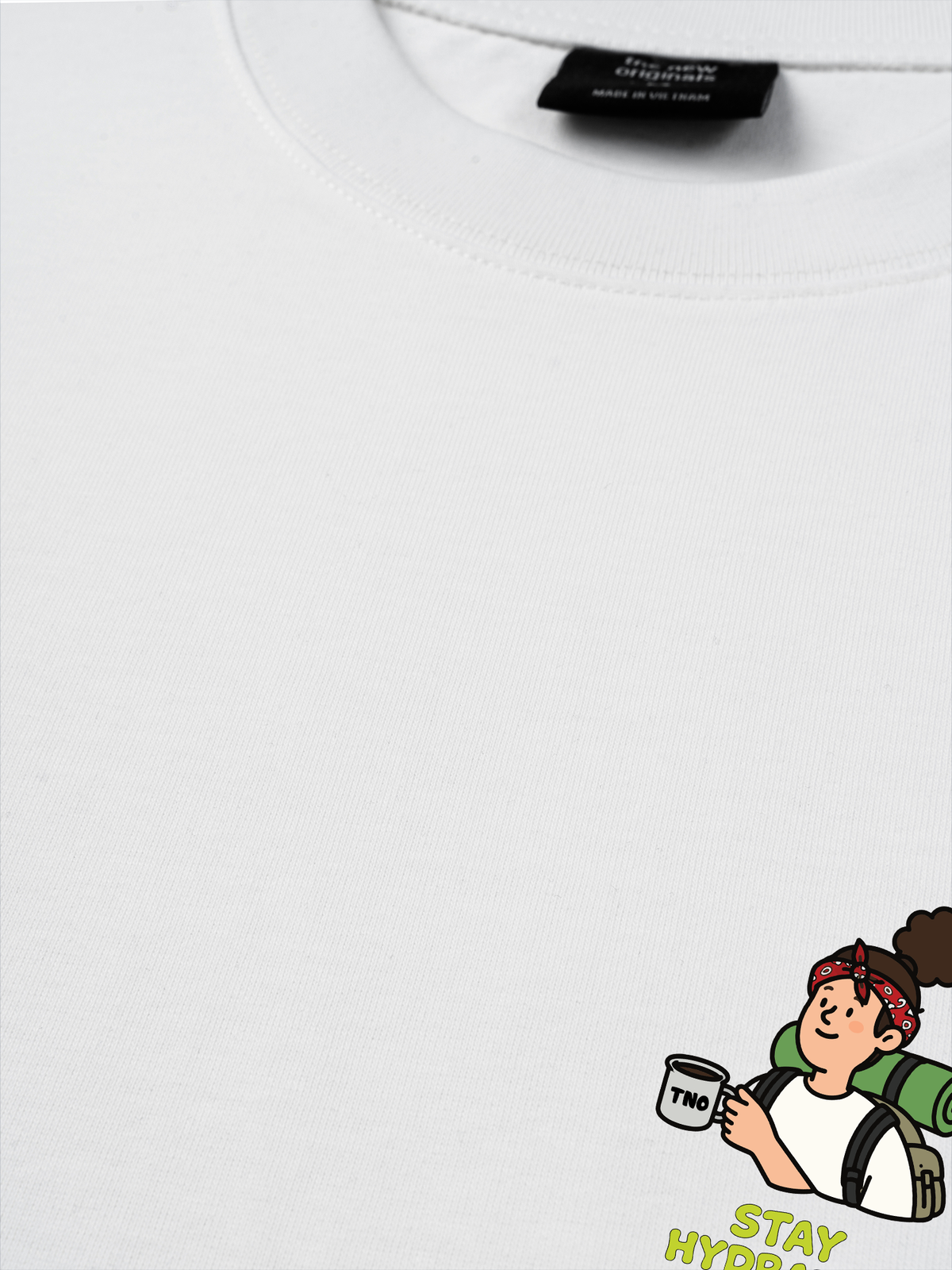 Áo Thun Relaxed Fit Stay Hydrated For Girl