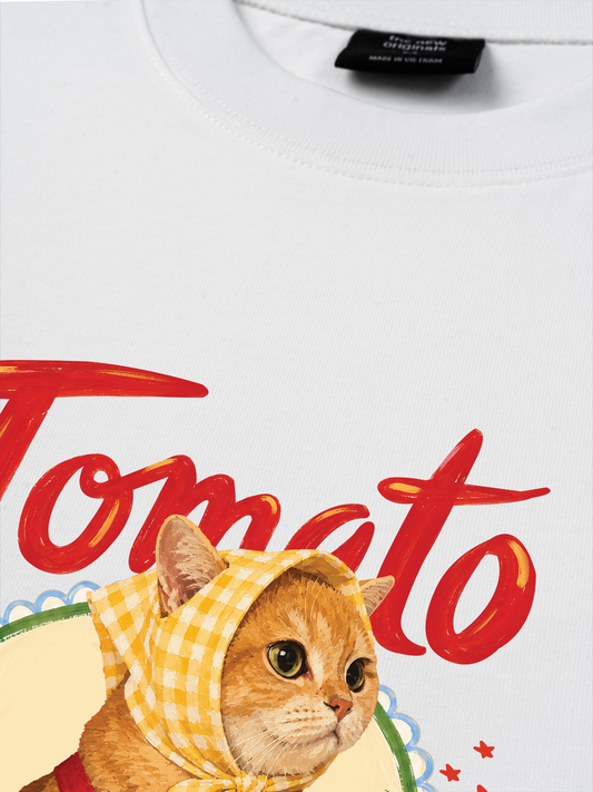 Áo Thun Relaxed Fit Tomato Meow