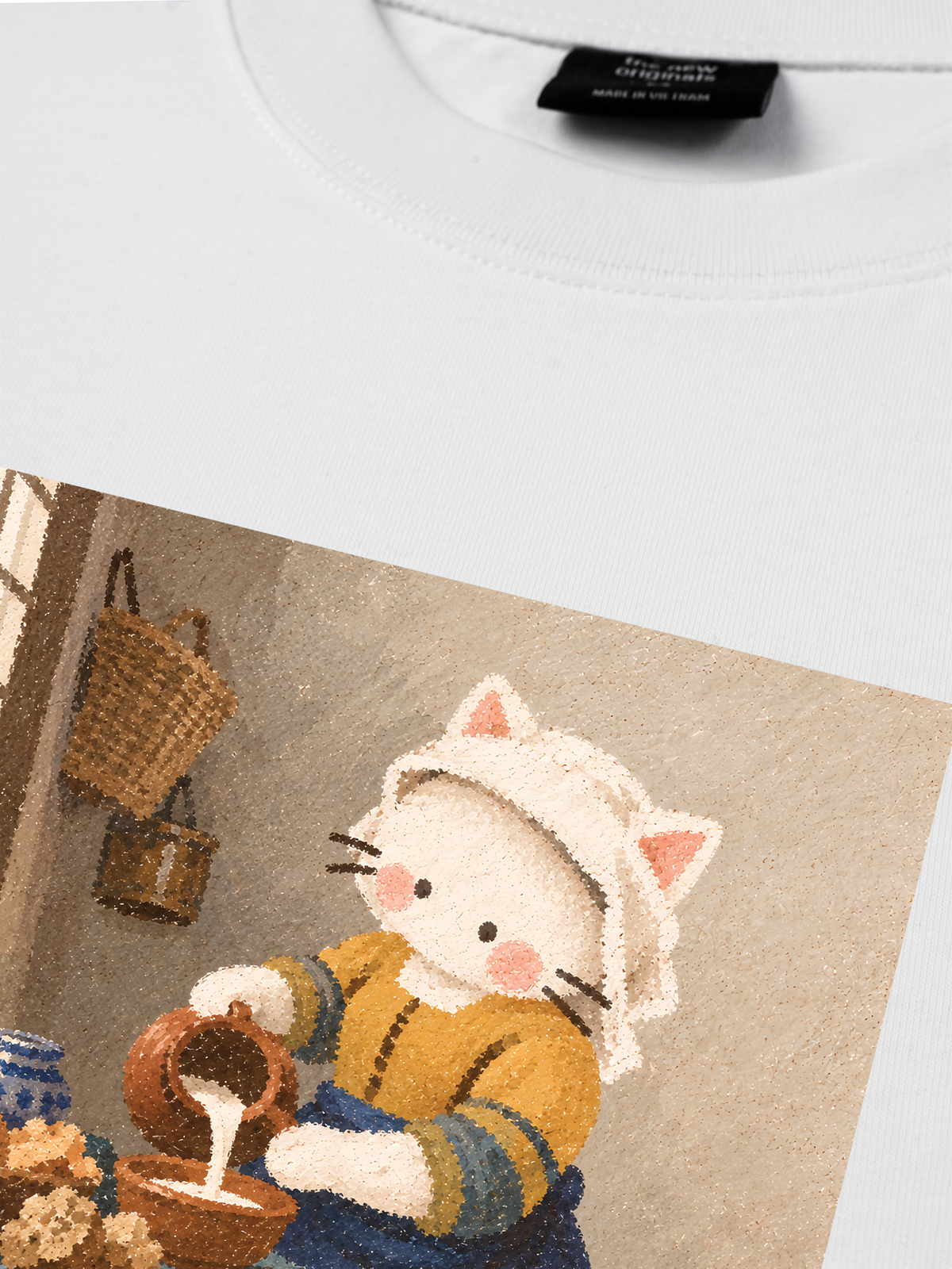 Áo Thun Relaxed Fit The Milkcat