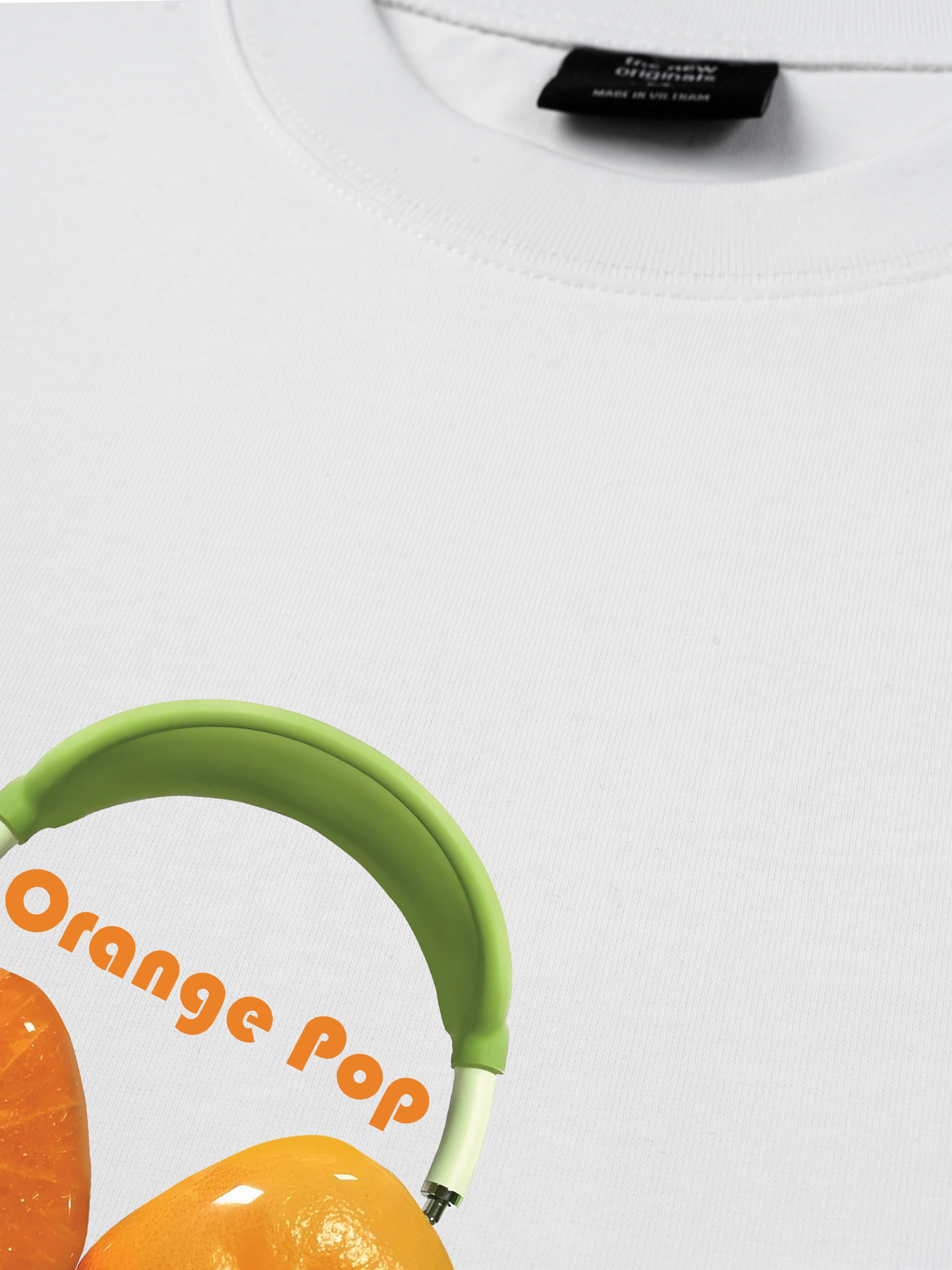 Áo Thun Relaxed Fit Summer Vibes Orange
