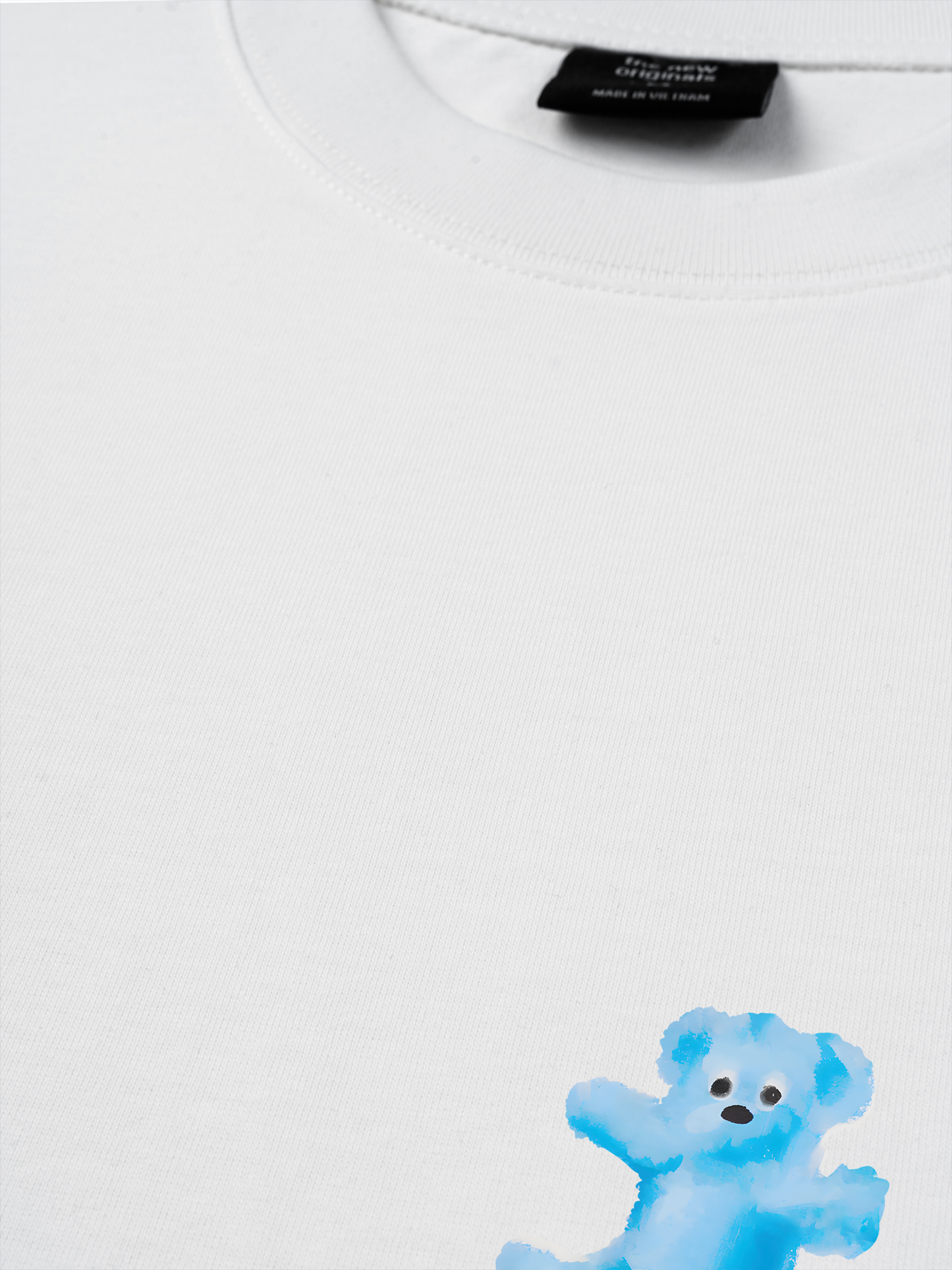Áo Thun Relaxed Fit  Crayon Three Bear Artwork