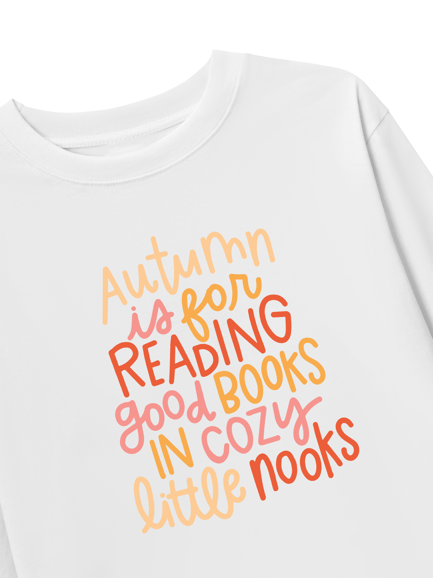 Áo Thun Dài Tay Autumn is For Reading Good Books