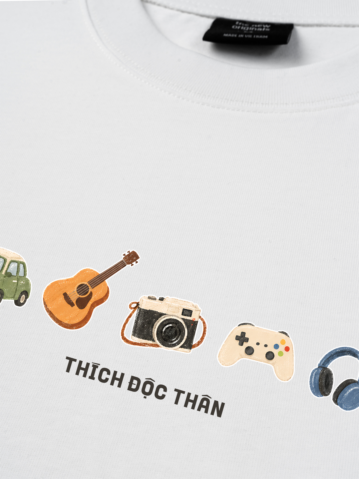 Áo Thun Relaxed Fit Thích Độc Thân 2