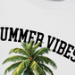 Áo Thun Relaxed Fit Summer Vibes Coconut
