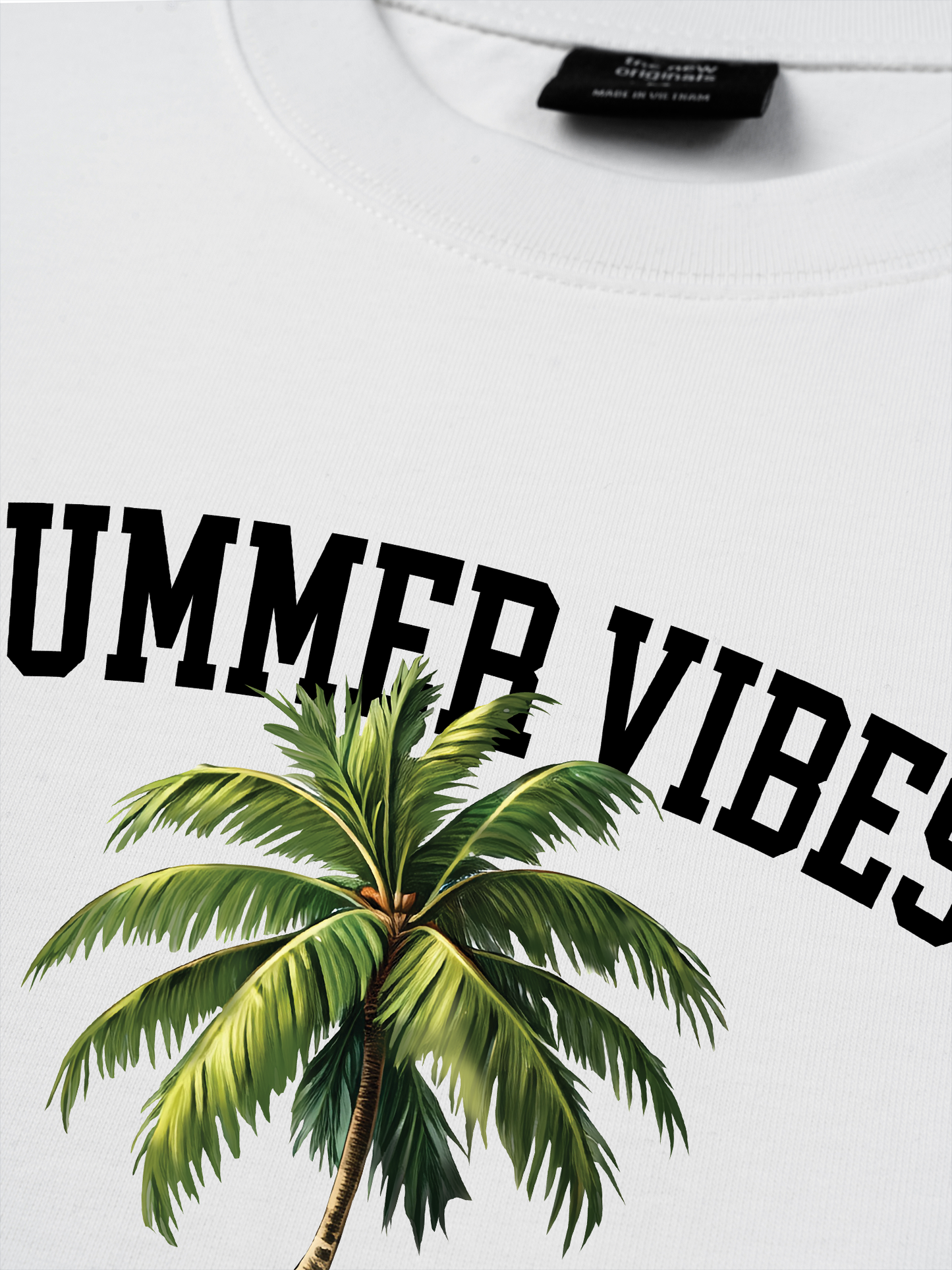 Áo Thun Relaxed Fit Summer Vibes Coconut