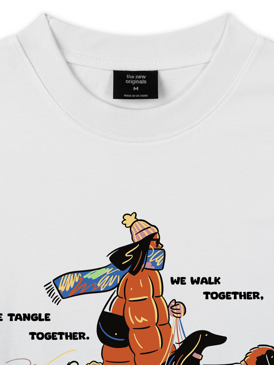 Áo Thun Relaxed Fit We Walk Together