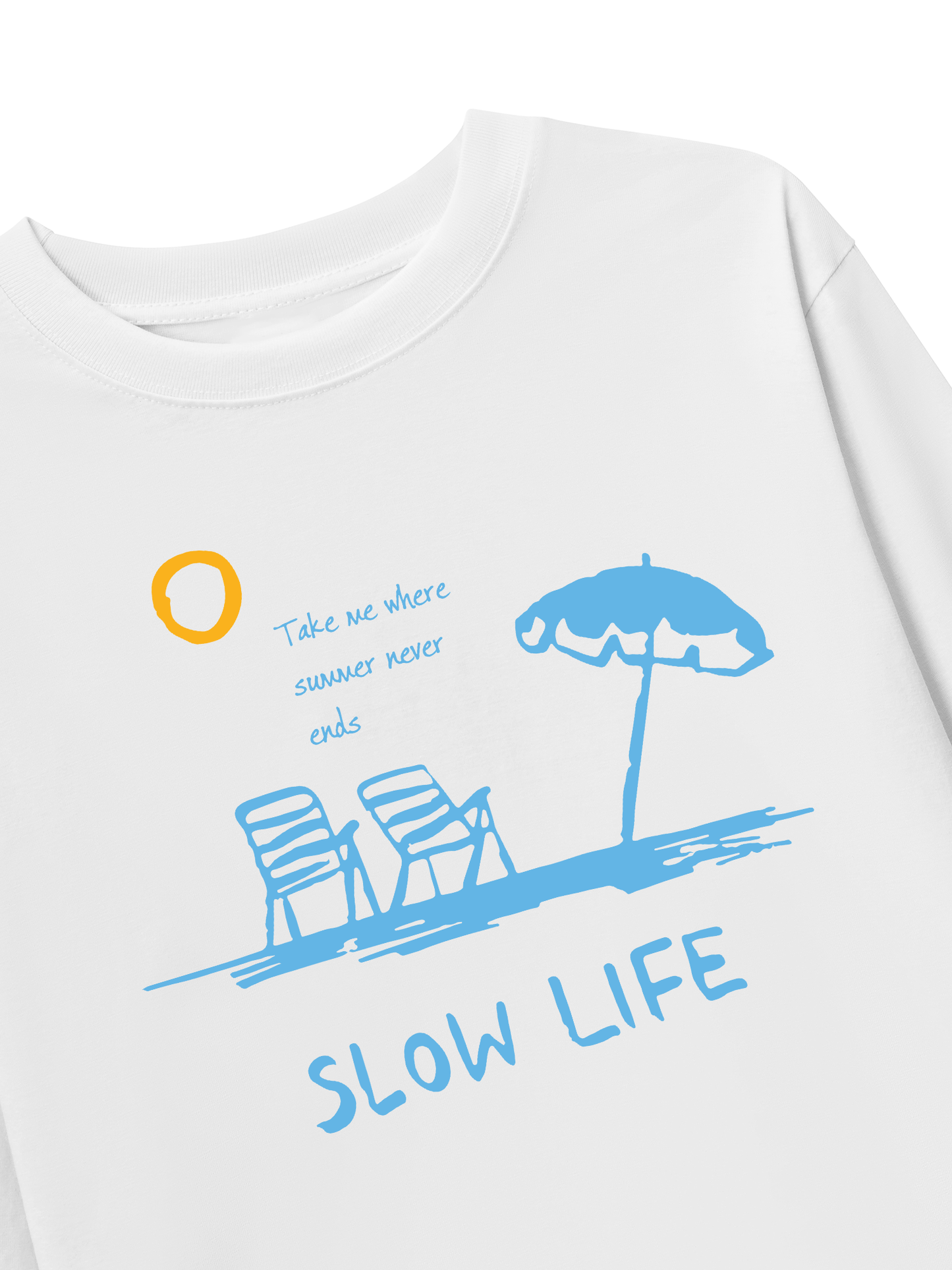 Áo Thun Dài Tay Slow Life