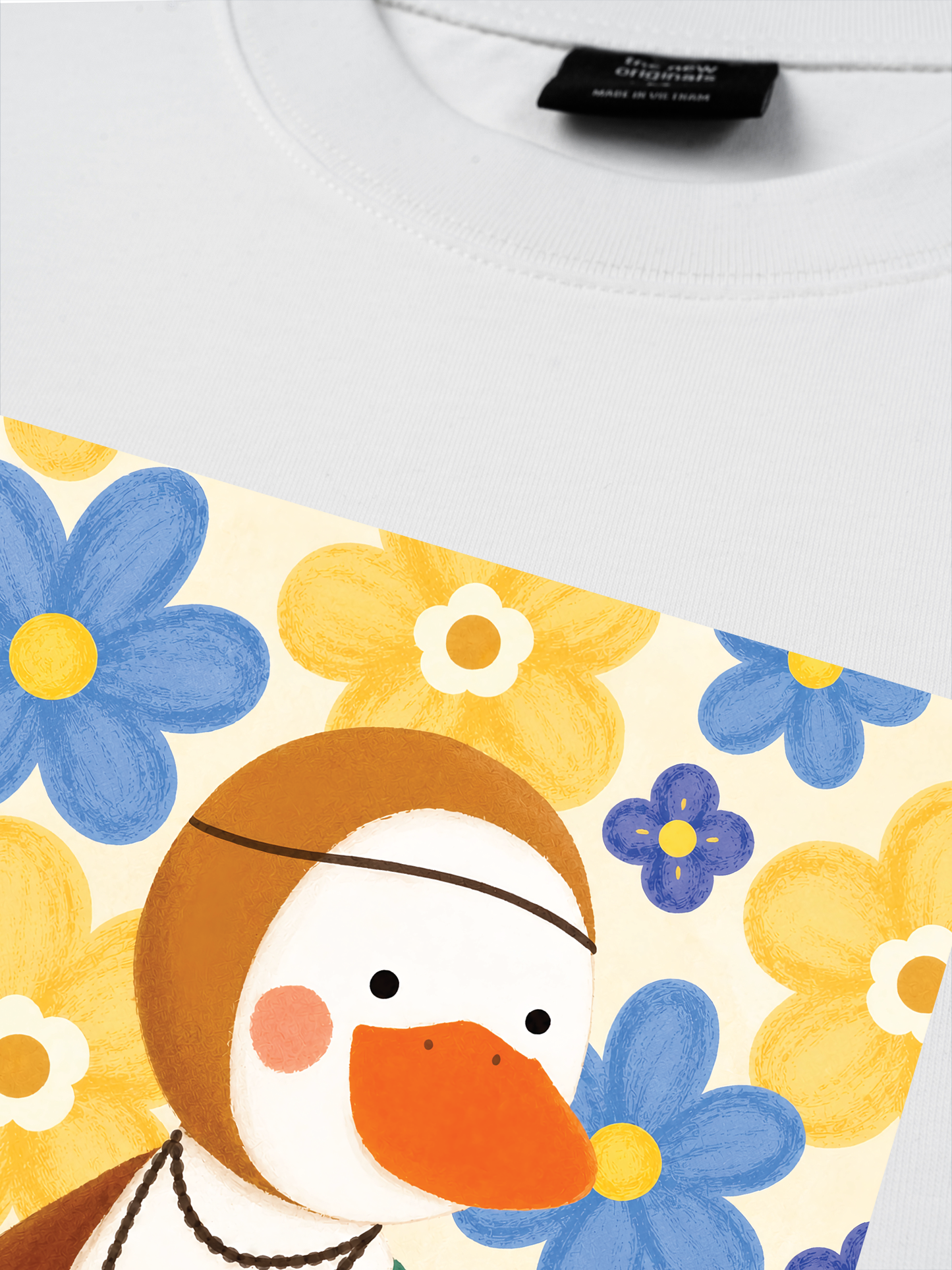 Áo Thun Relaxed Fit Duck With A Little Friend