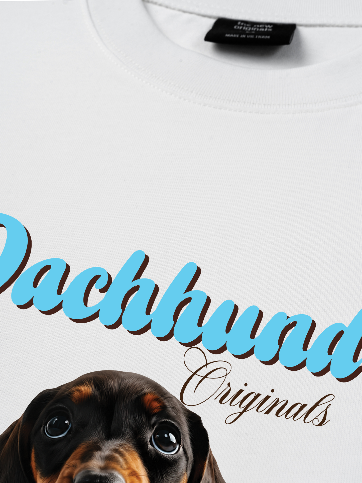Áo Thun Relaxed Fit Originals Couple Dachhund