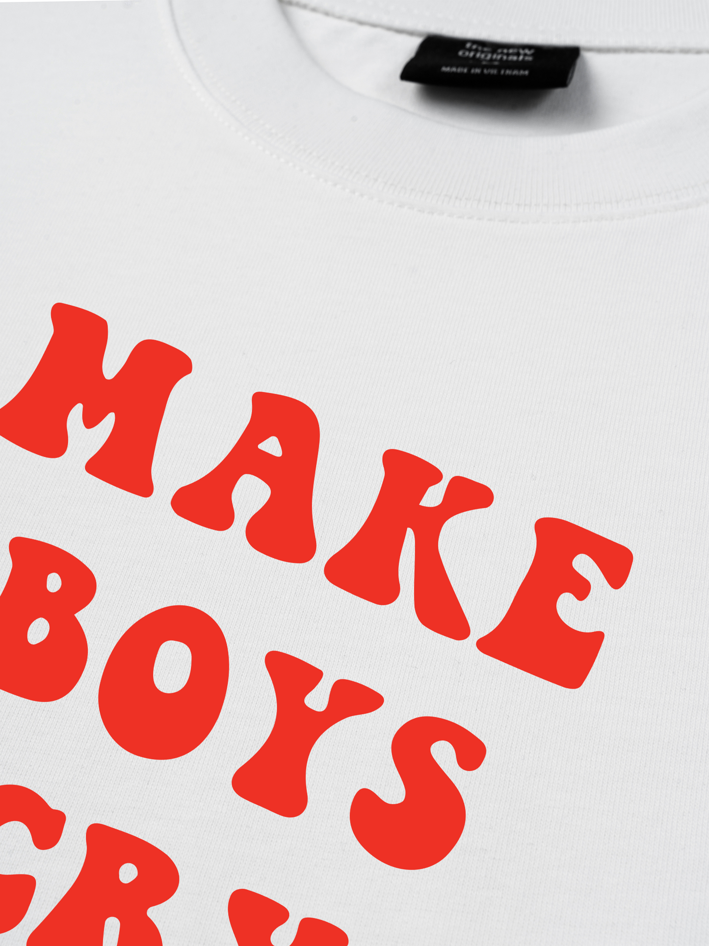 Áo Thun Relaxed Fit Make Boys Cry