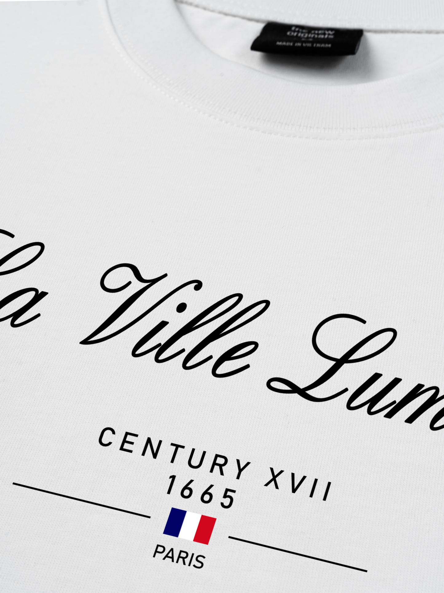 Áo Thun Relaxed Fit Old Money La Ville Lumière
