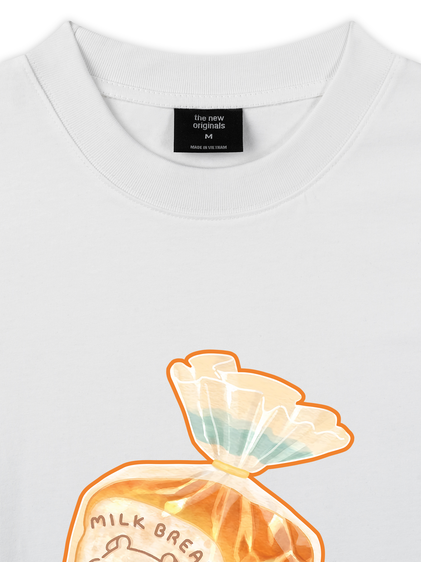 Áo Thun Relaxed Fit Milk Bread