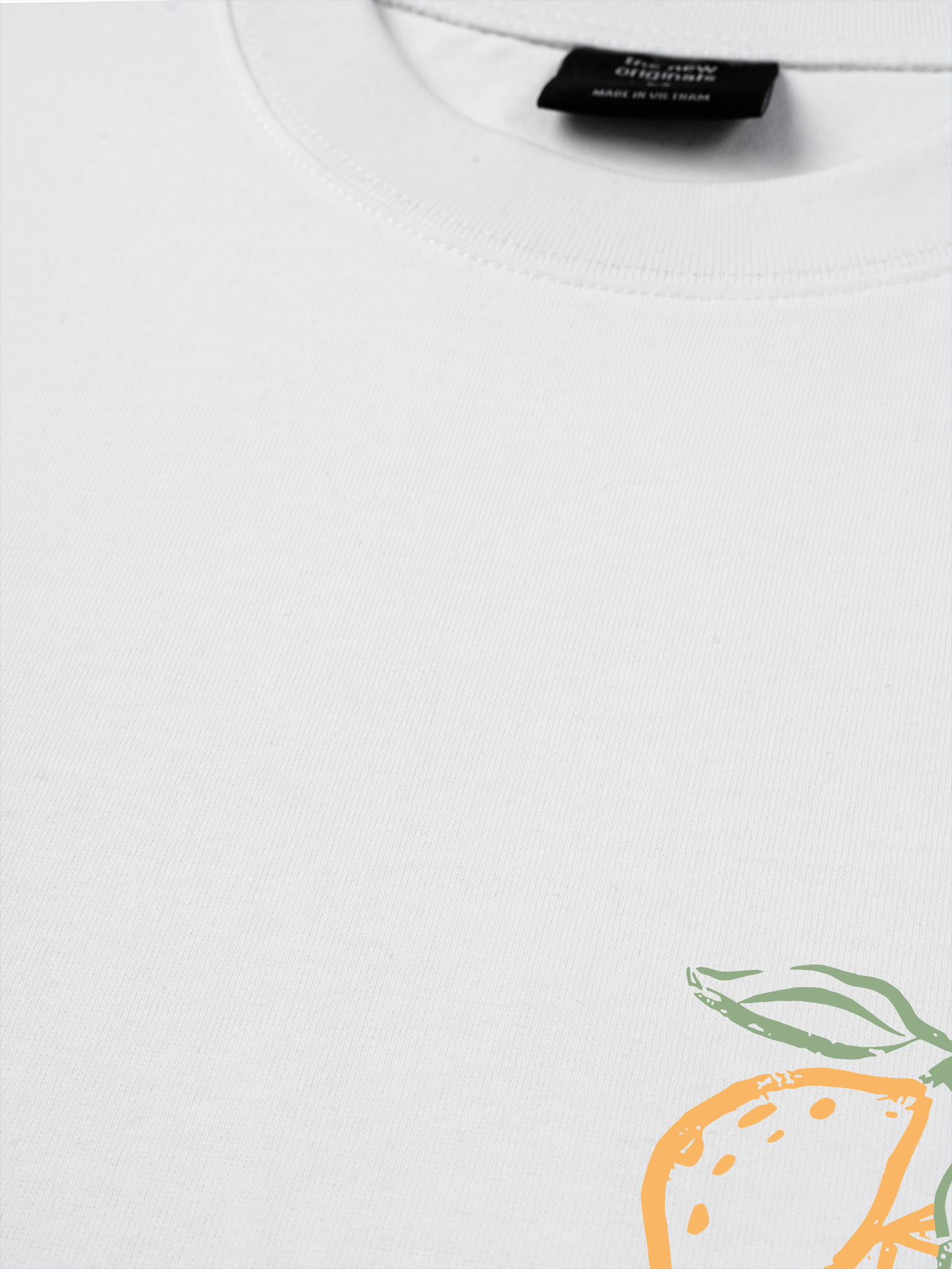Áo Thun Relaxed Fit Blue And Yellow Limon Cello