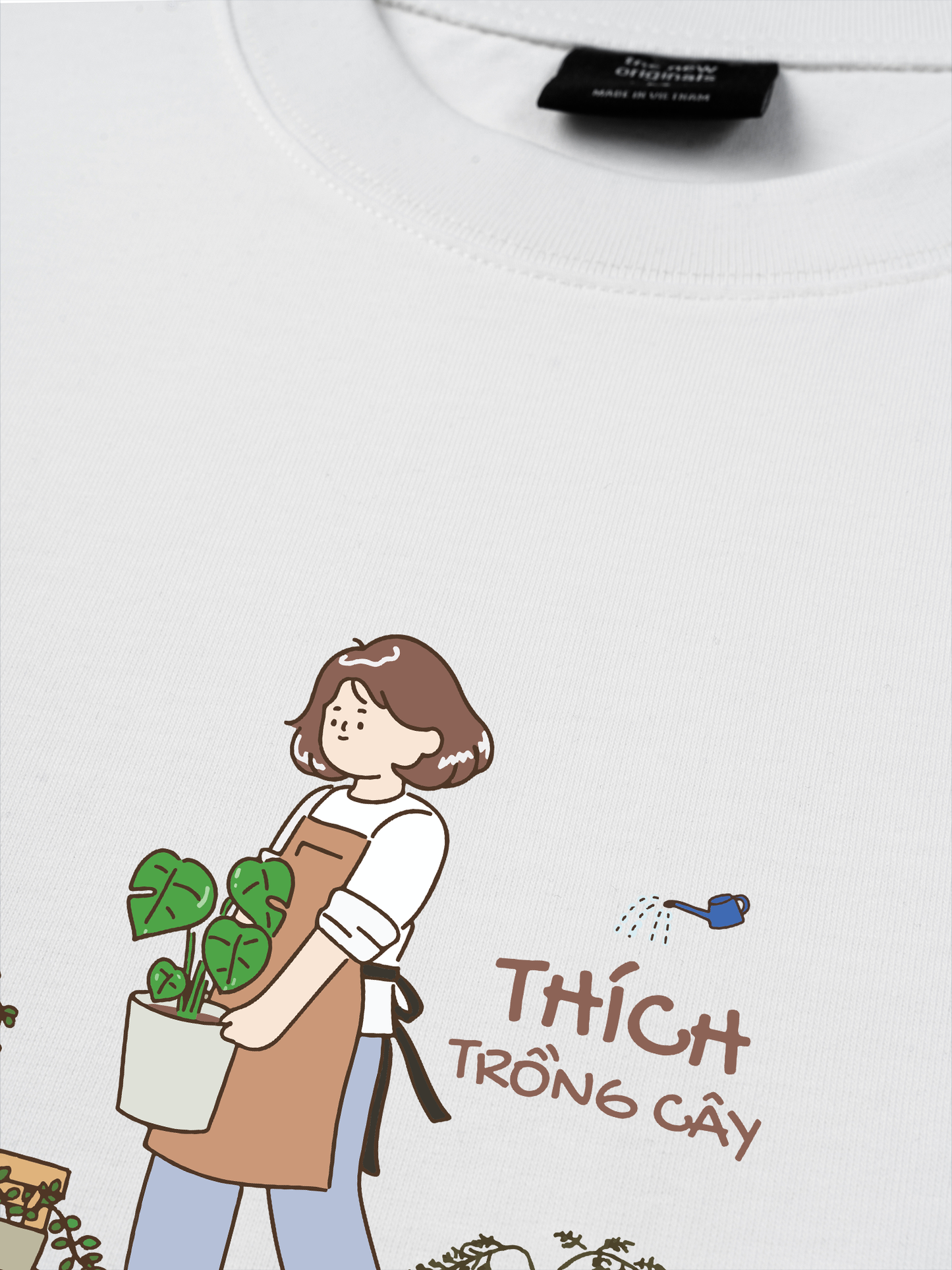 Áo Thun Relaxed Fit Thích Trồng Cây