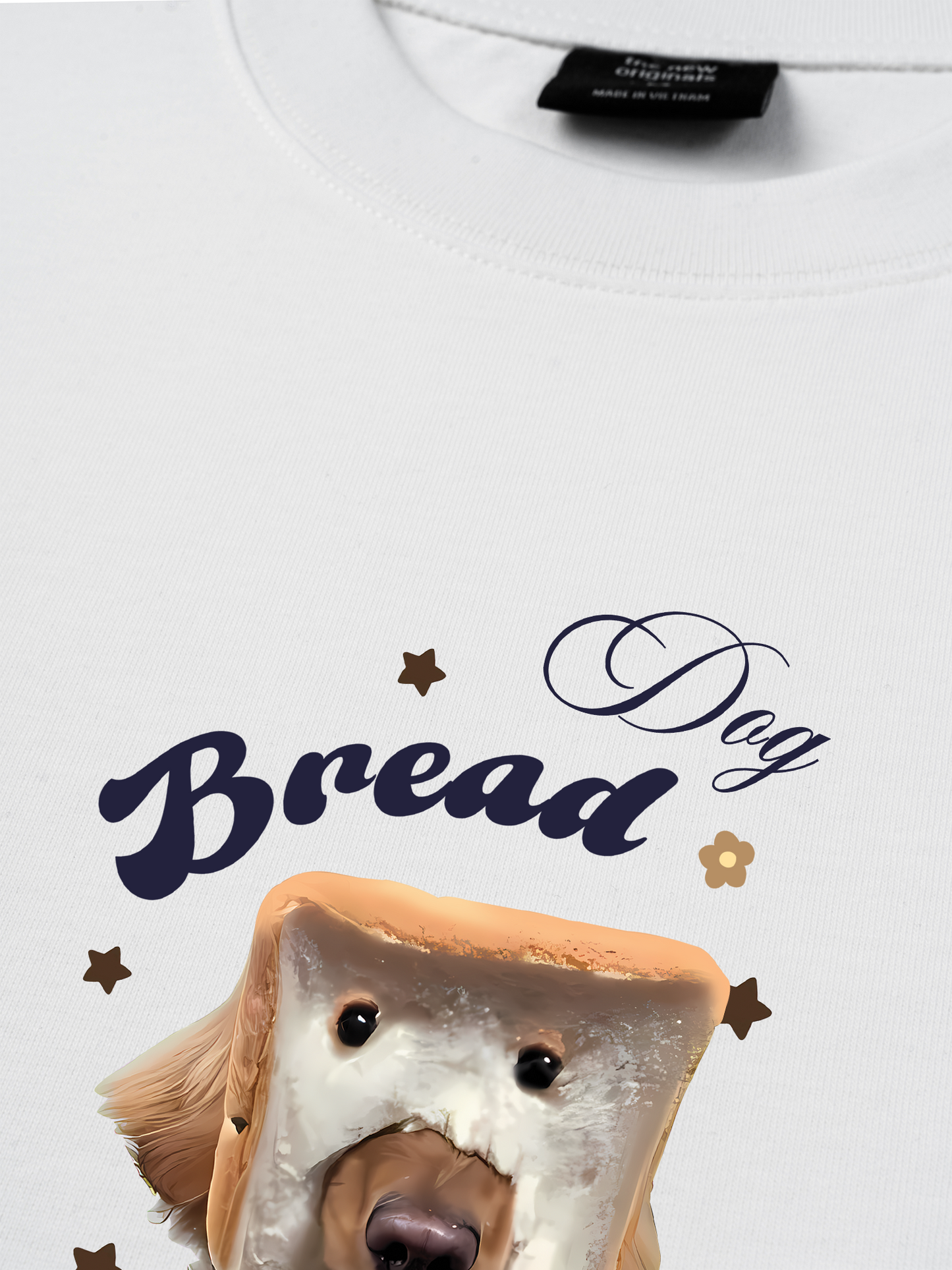 Áo Thun Relaxed Fit Sweet Pastry Bread Dog
