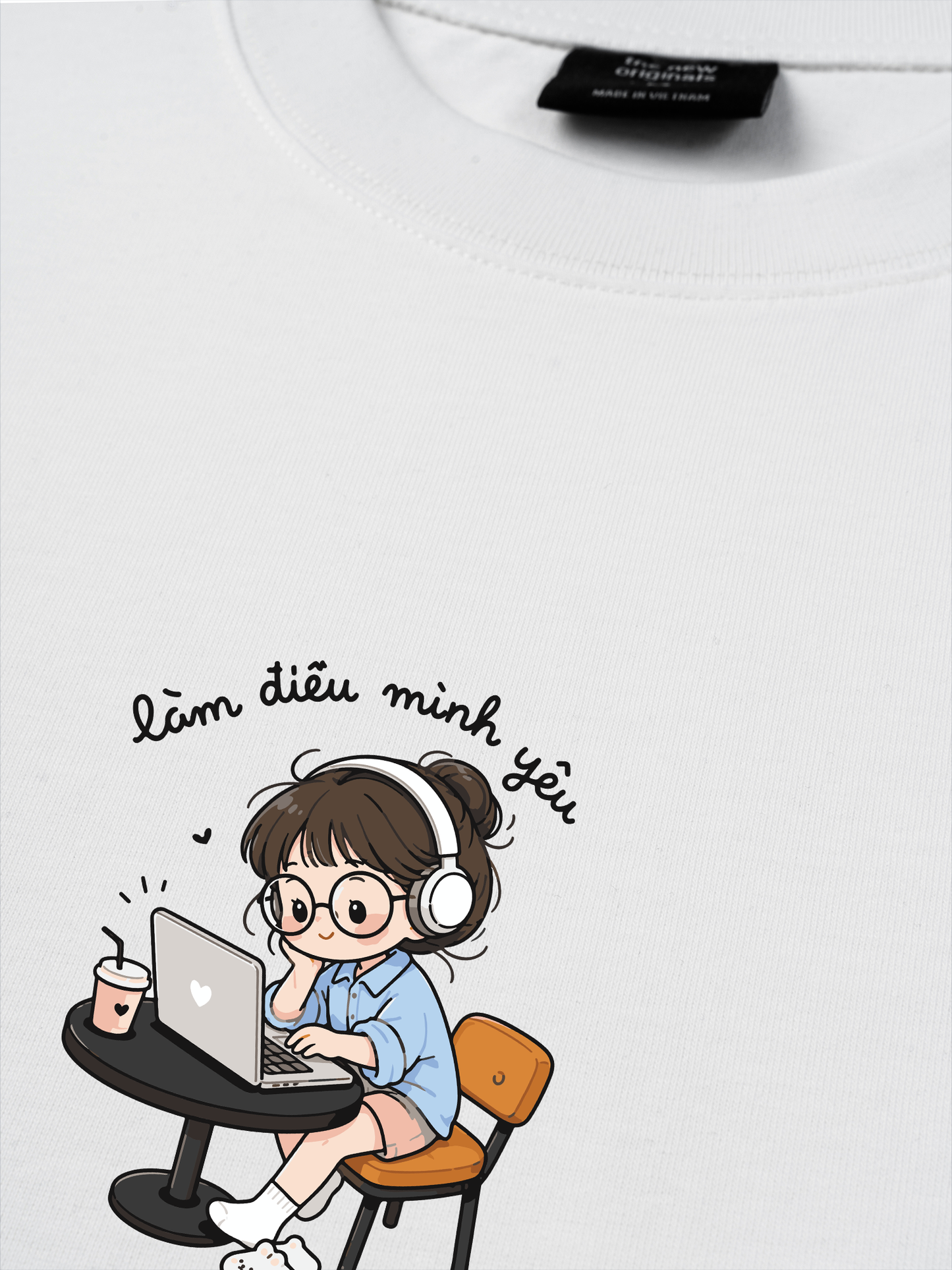 Áo Thun Relaxed Fit  Làm Điều Mình Yêu