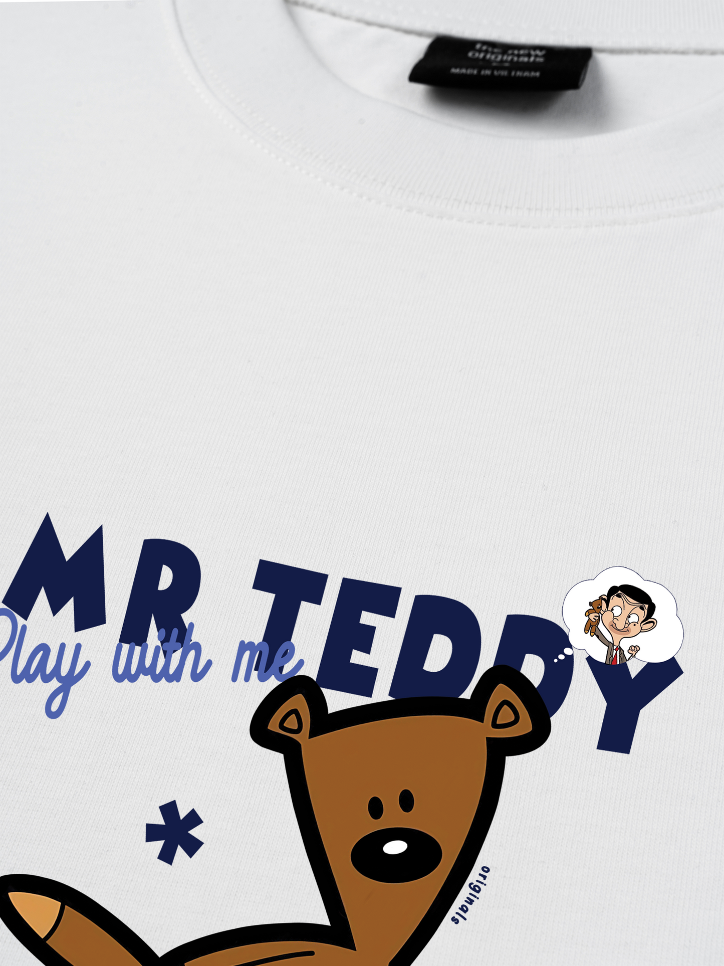 Áo Thun Relaxed Fit Teddy Land Mr Teddy