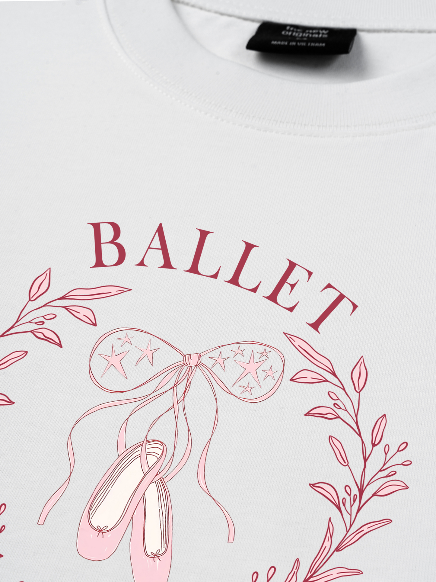Áo Thun Relaxed Fit Daily Cuties Dance Until Dreams Bloom
