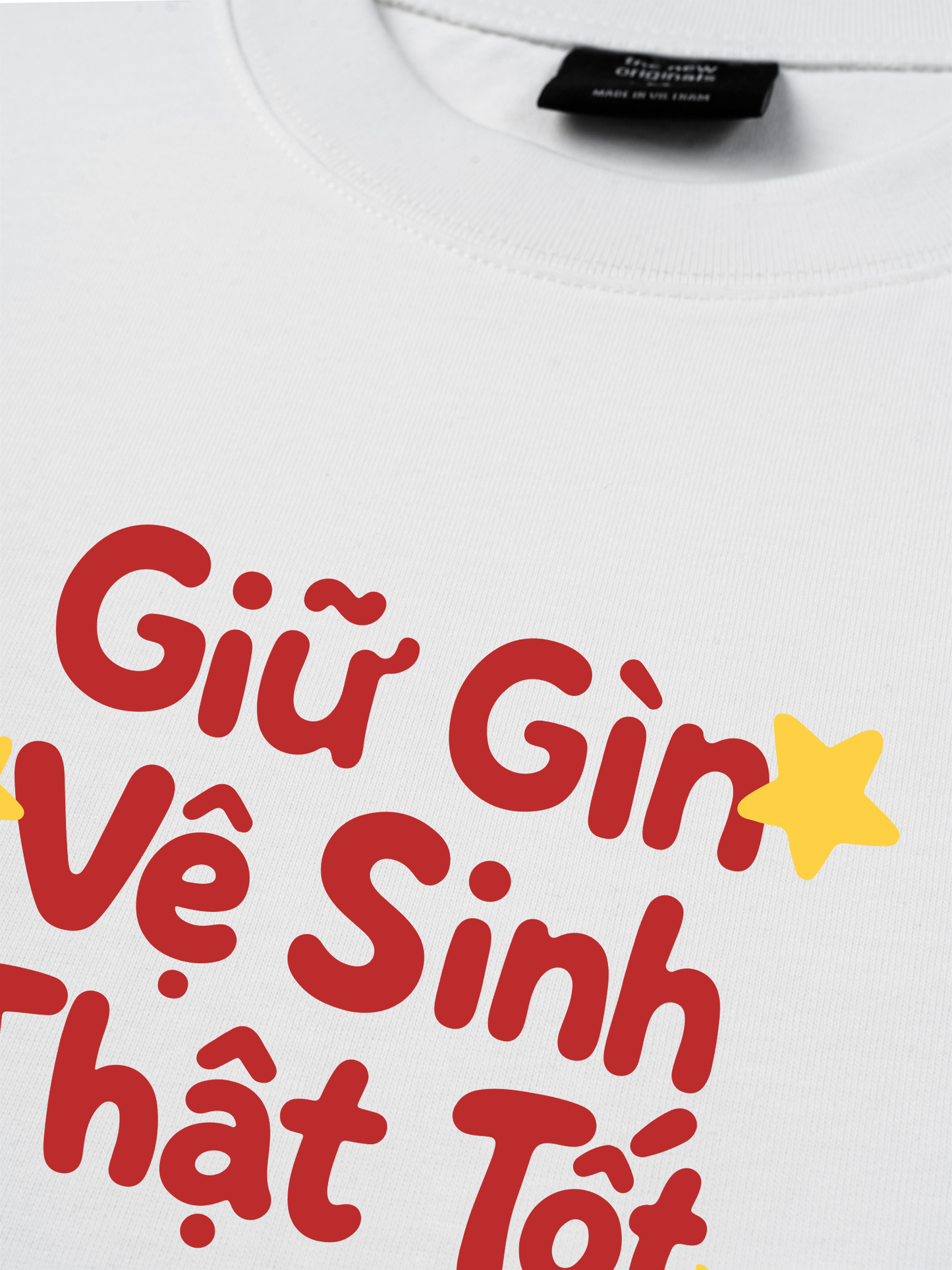 Áo Thun Relaxed Fit Giữ Gìn Vệ Sinh Thật Tốt