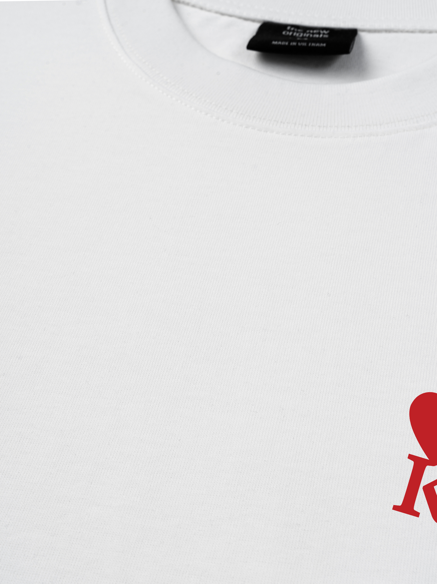 Áo Thun Relaxed Fit King Heart