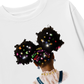 Áo Thun Dài Tay Colorful Diamond Hairpin Afro Girl