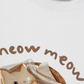 Áo Thun Relaxed Fit Sweet Pastry Meow Meow Bead