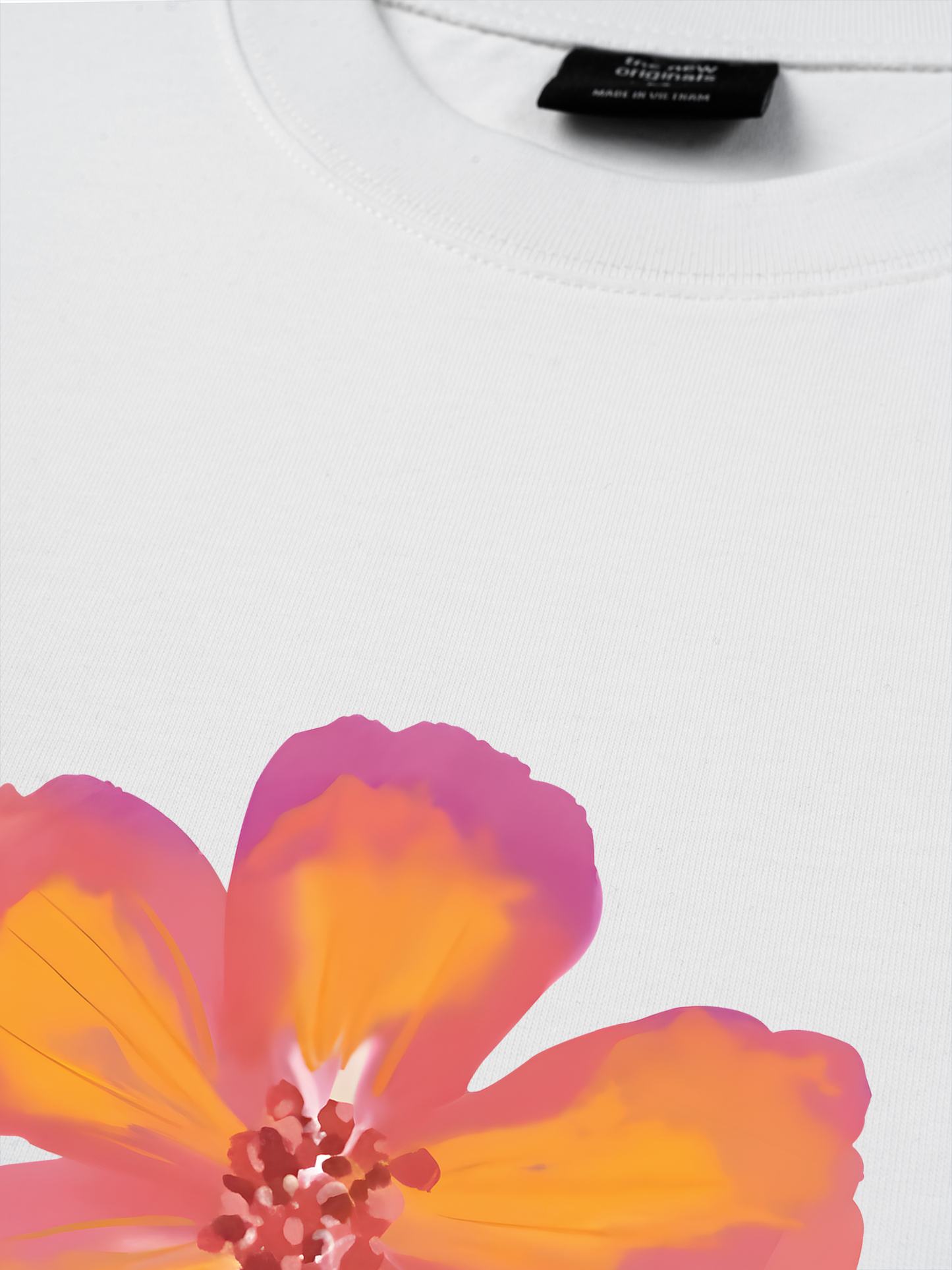 Áo Thun Relaxed Fit Summer Vibes Hawai Flower