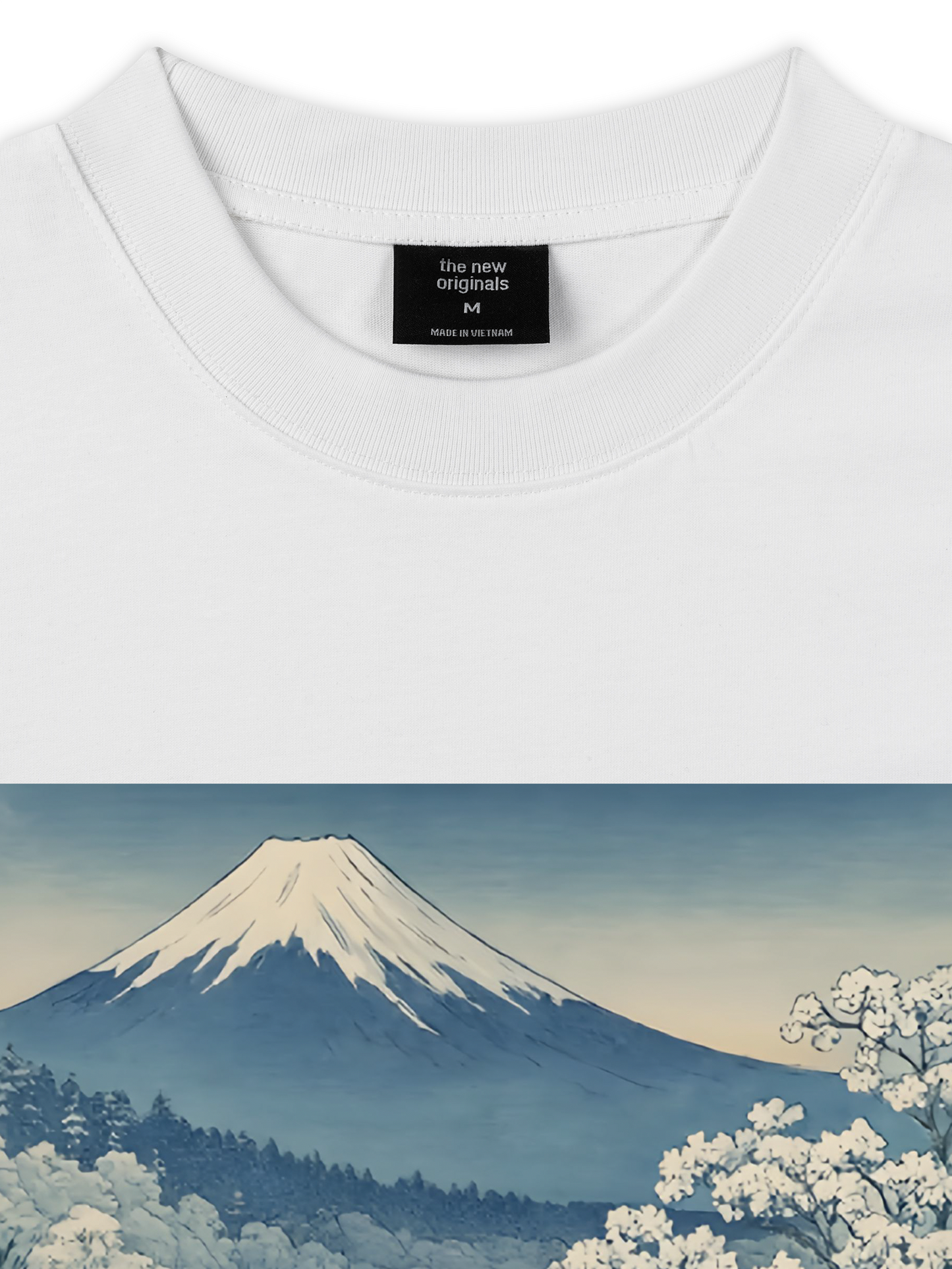Áo Thun Relaxed Fit Mount Fuji