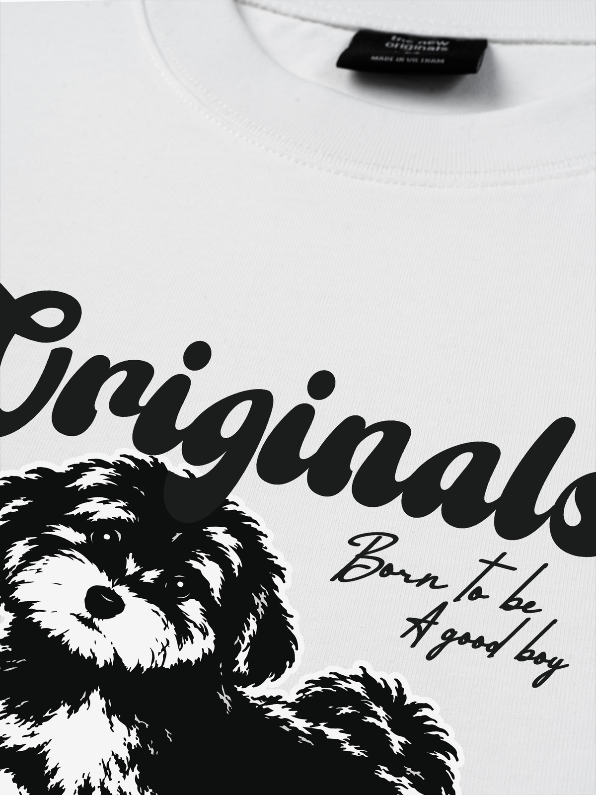 Áo Thun Relaxed Fit Originals Puppy Boy