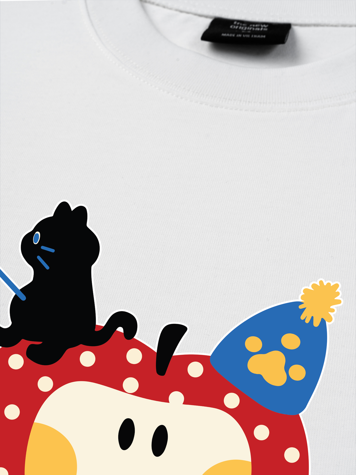 Áo Thun Relaxed Fit Le Petit Pêcheur Meow