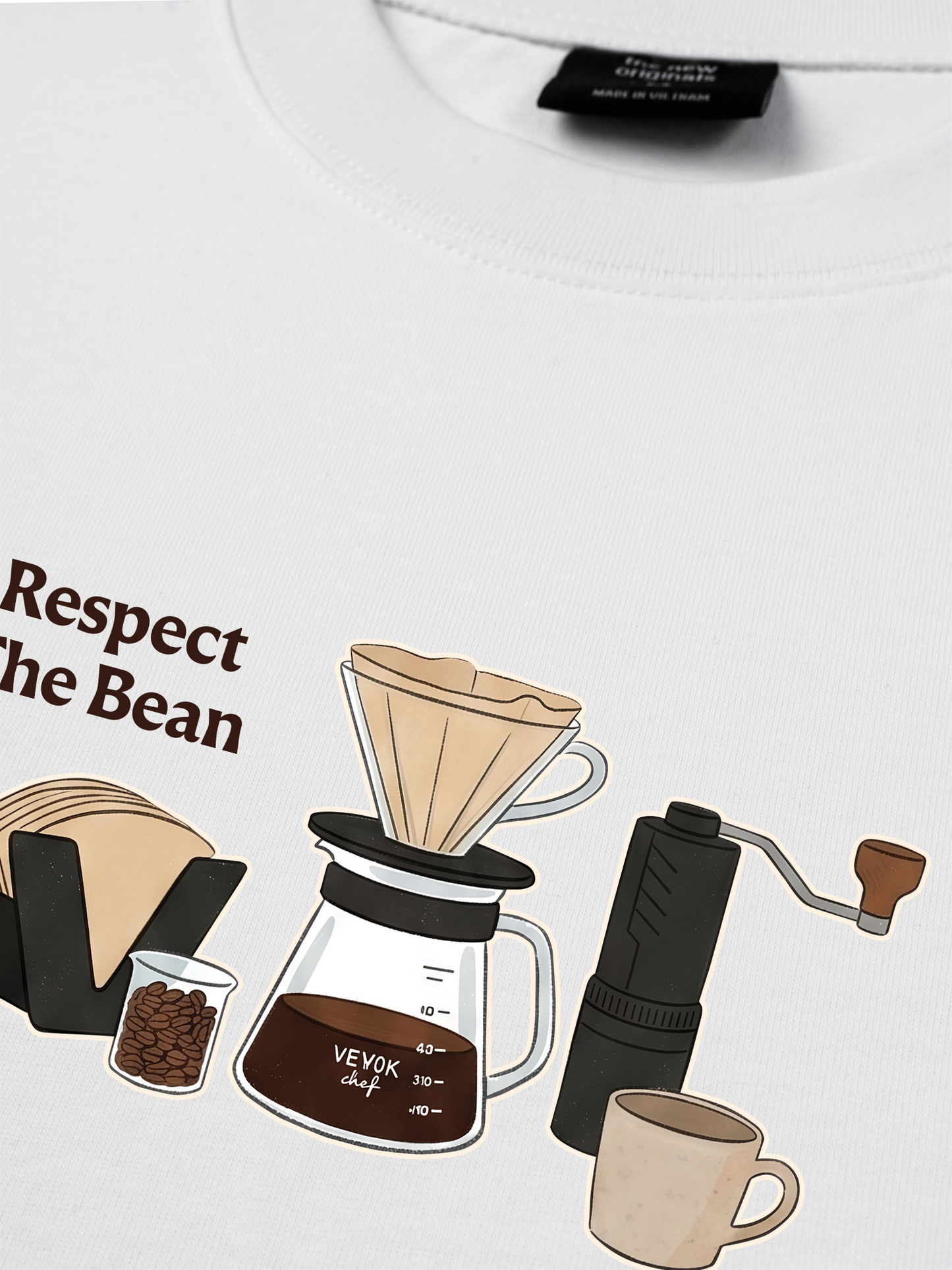 Áo Thun Relaxed Fit Respect The Bean