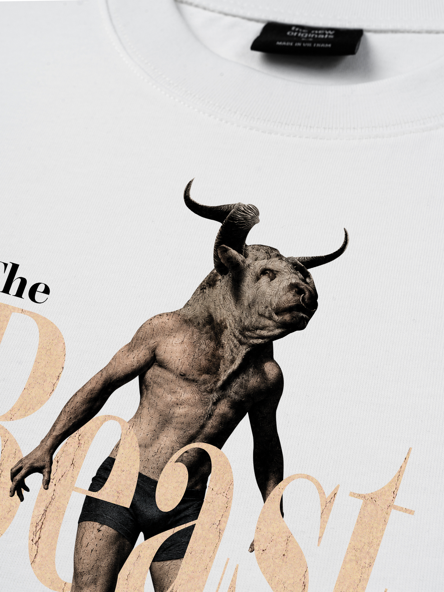 Áo Thun Relaxed Fit Beast