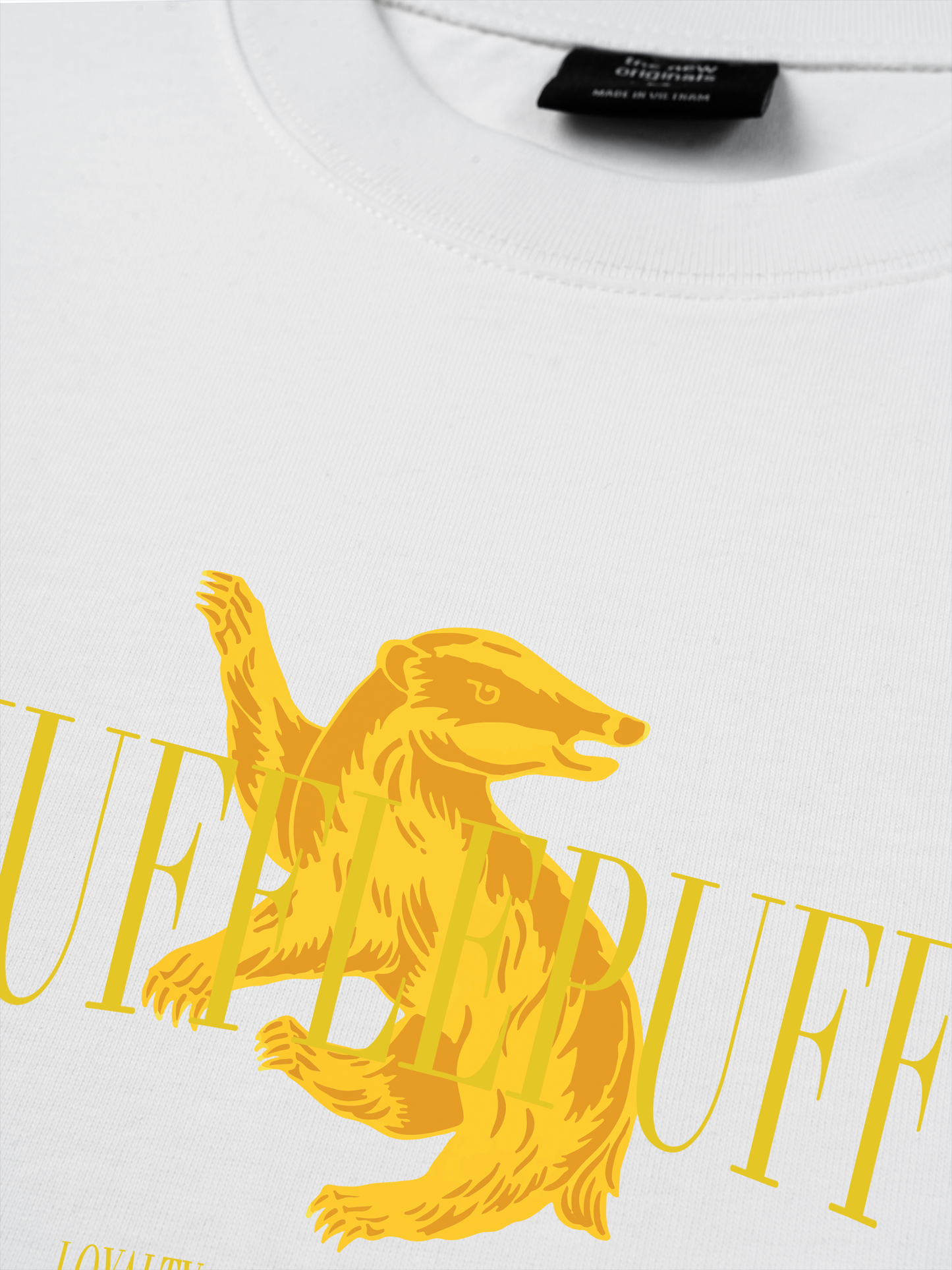 Áo Thun Relaxed Fit Harry Potter Hufflepuff